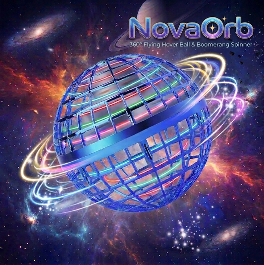 NovaOrb | 360° Flying Hover Ball & Boomerang Spinner